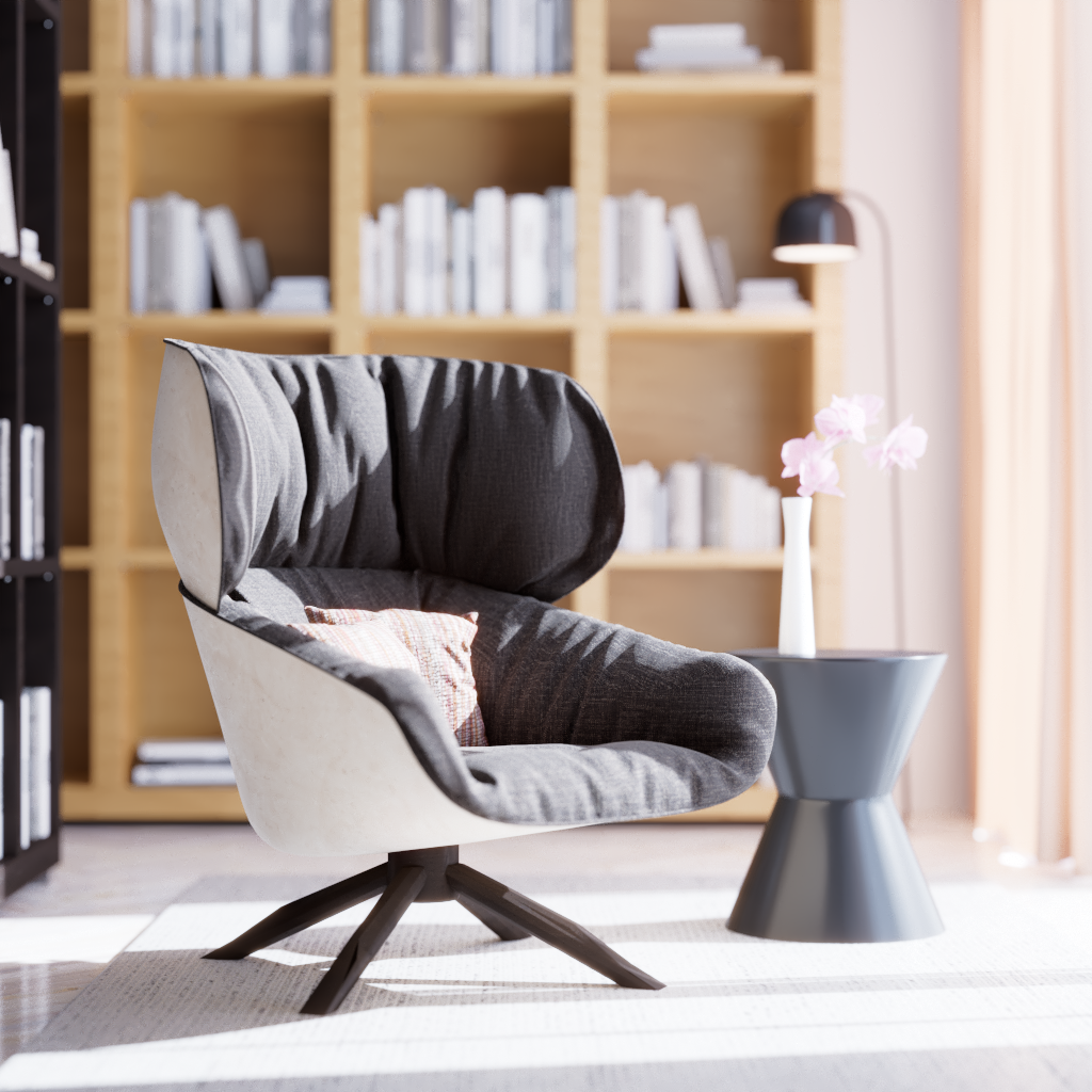 One-Day-Rendering-Challange #3: Lounge Chair